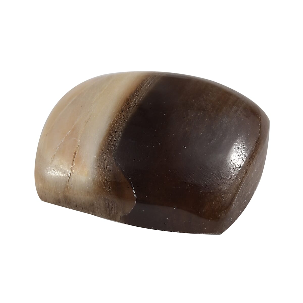 Peanut Wood Jasper (Cush 11x9 mm) 2.96 ctw Loose Gemstone image number 1