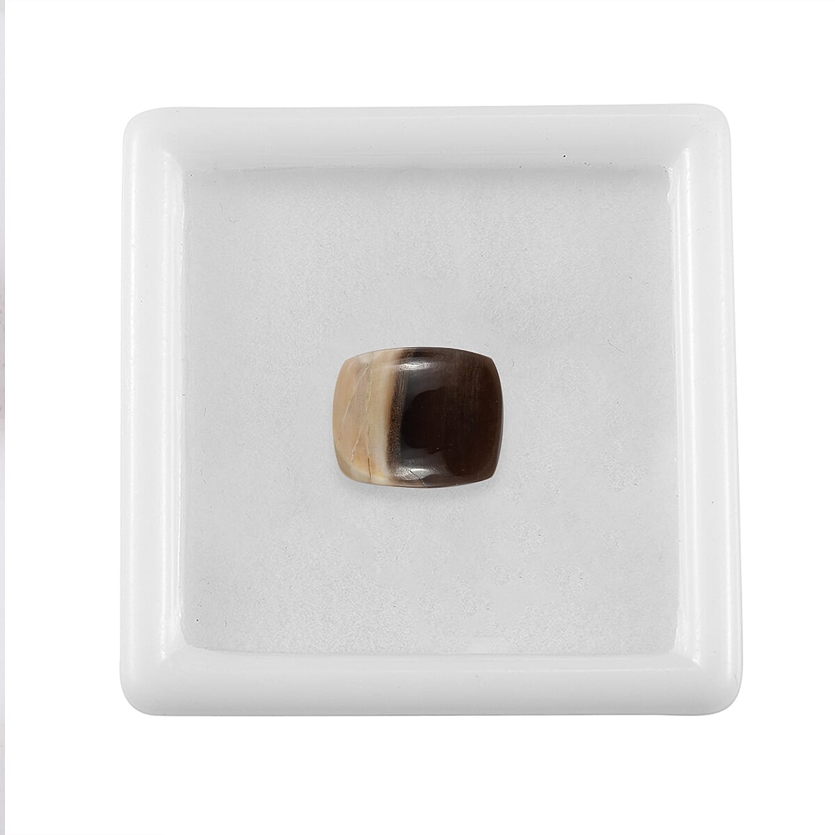 Peanut Wood Jasper (Cush 11x9 mm) 2.96 ctw Loose Gemstone image number 2