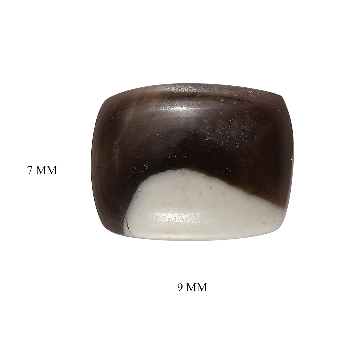 Peanut Wood Jasper (Cush 9x7 mm) 1.50 ctw Loose Gemstone image number 3