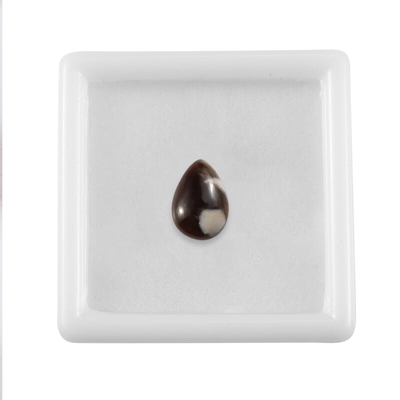 Peanut Wood Jasper (Pear 10x7 mm) 1.30 ctw Loose Gemstone