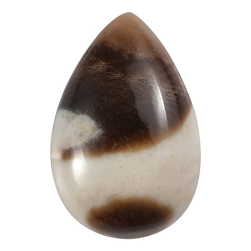 Peanut Wood Jasper (Pear 12x8 mm) 2.10 ctw Loose Gemstone