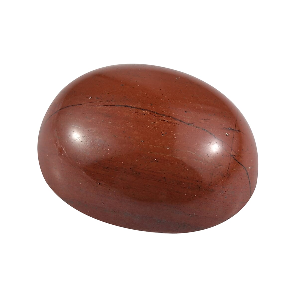 Red Jasper (Oval 12x10 mm) 3.52 ctw Loose Gemstone image number 1