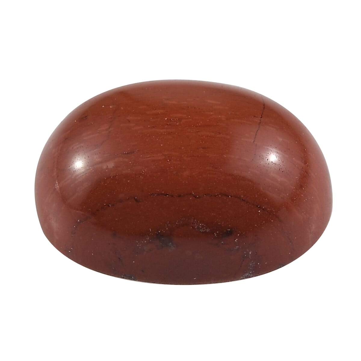 Red Jasper (Oval 8x6 mm) 1.28 ctw Loose Gemstone