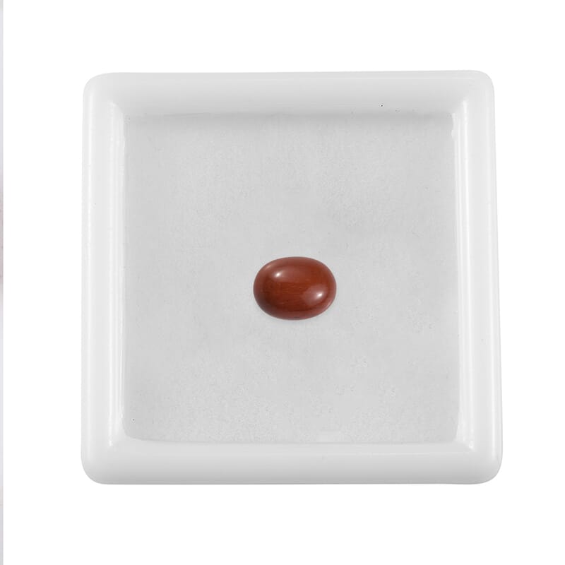 Red Jasper (Oval 8x6 mm) 1.28 ctw Loose Gemstone