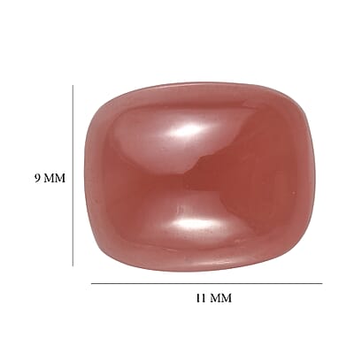 Rhodochrosite (Cush 11x9 mm) 4.95 ctw Loose Gemstone