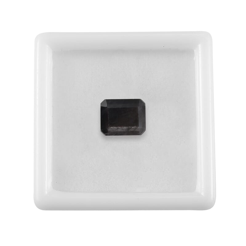 Silver Sapphire (Oct 10x8 mm) 3.33 ctw Loose Gemstone