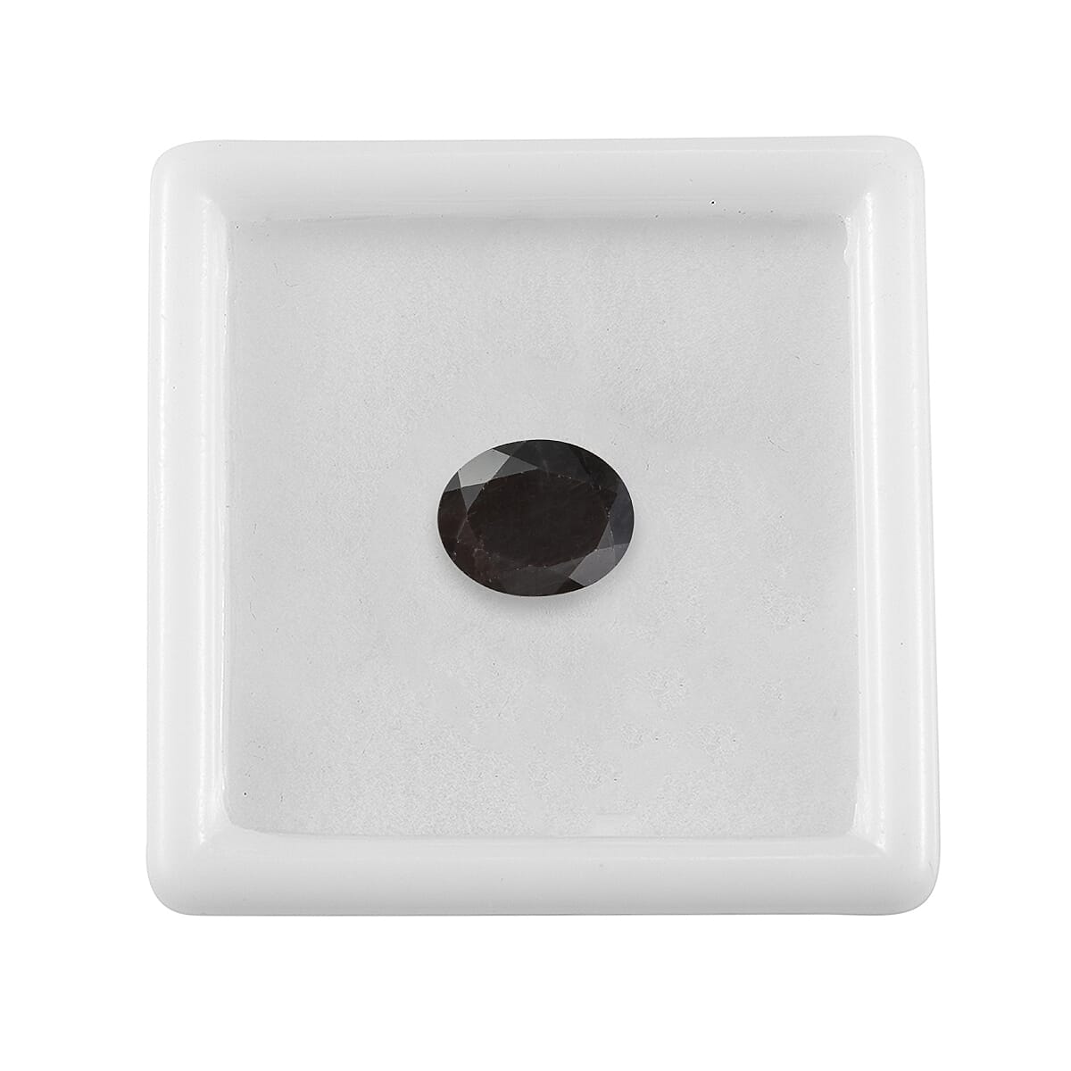 Silver Sapphire (Oval 10x8 mm) 3.10 ctw Loose Gemstone