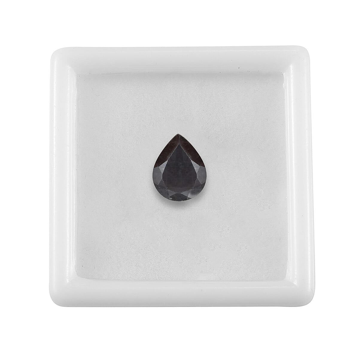 Silver Sapphire (Pear 10x8 mm) 2.62 ctw Loose Gemstone