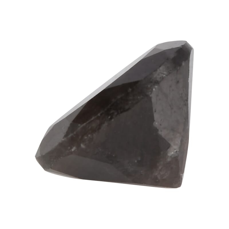 Silver Sapphire (Rnd 10 mm) 3.45 ctw Loose Gemstone