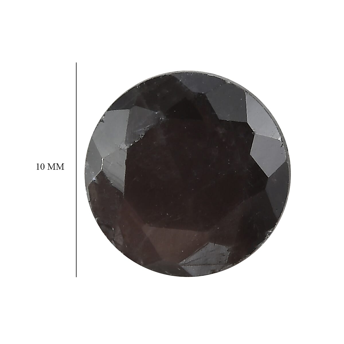 Silver Sapphire (Rnd 5 mm) 0.60 ctw Loose Gemstone image number 3
