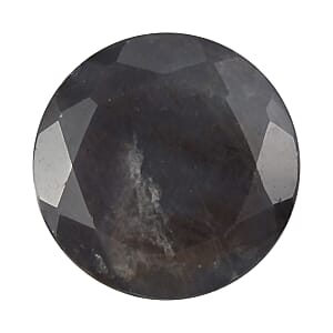 Silver Sapphire (Rnd 8 mm) 2.34 ctw Loose Gemstone