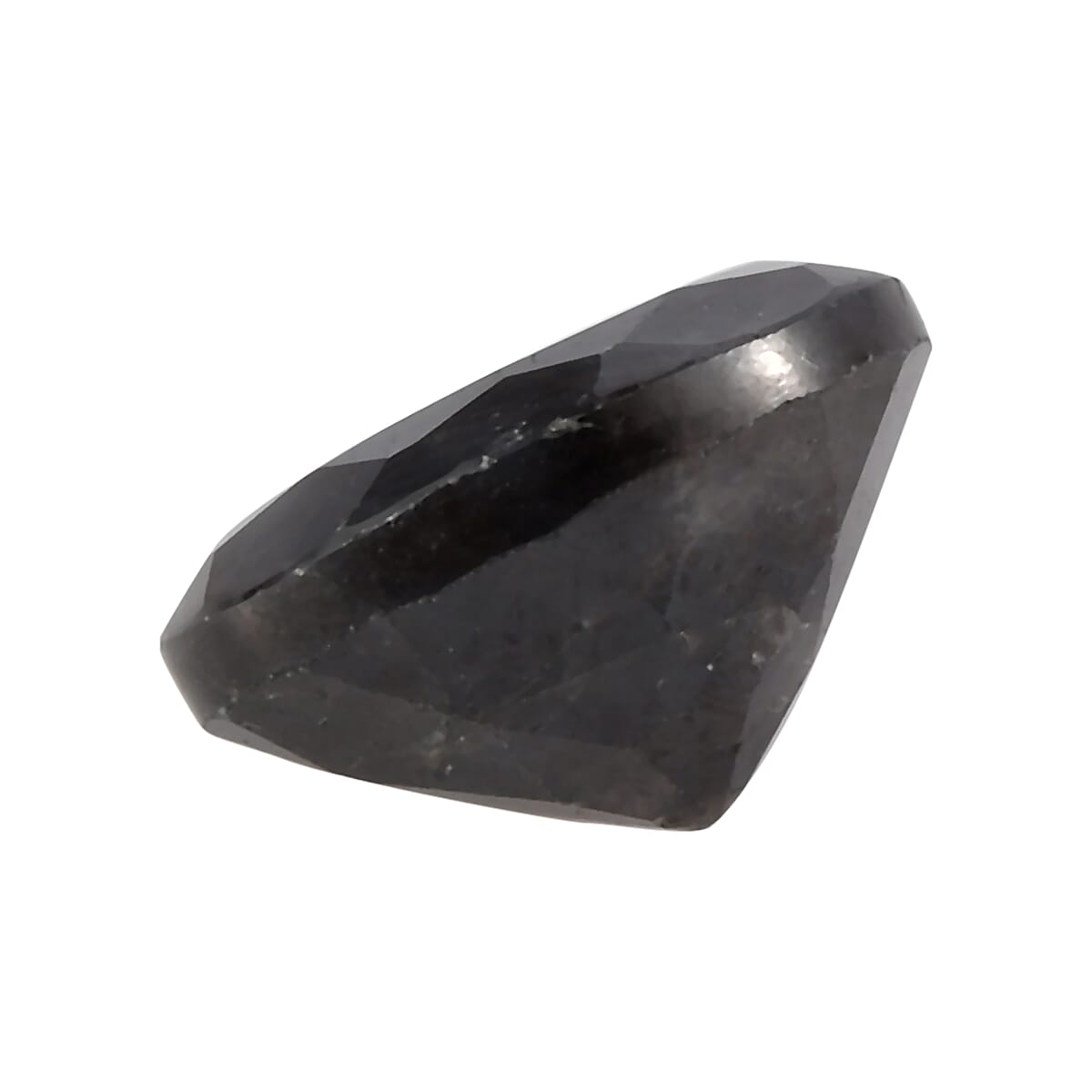 Silver Sapphire (Rnd 8 mm) 2.34 ctw Loose Gemstone image number 1