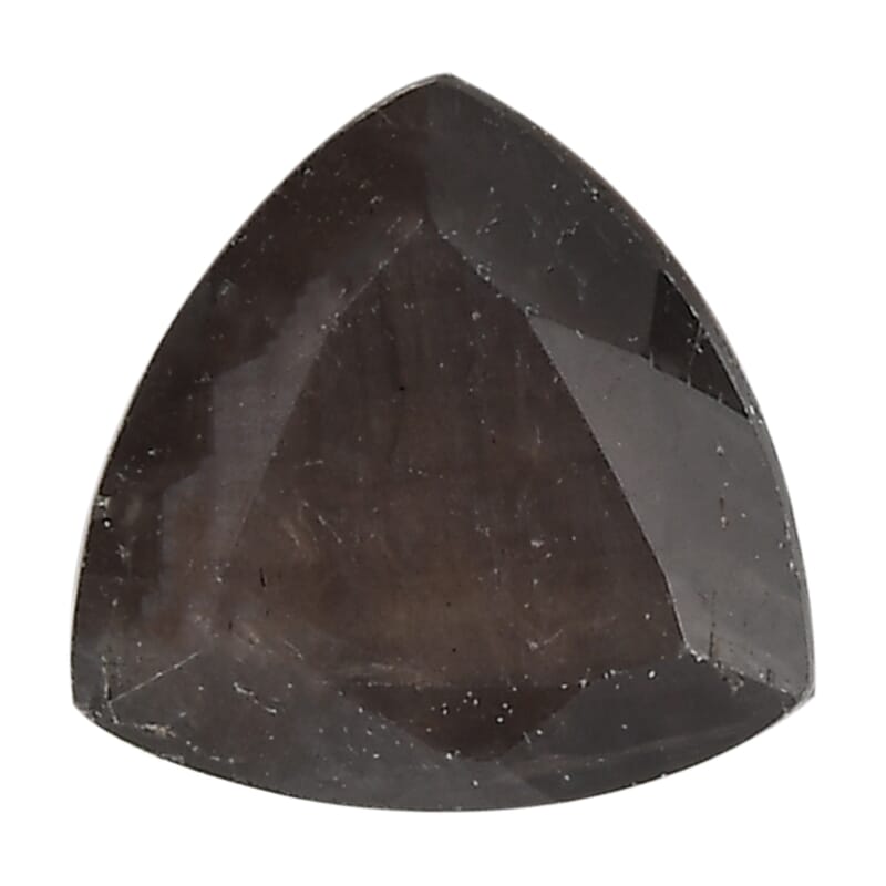 Silver Sapphire (Trl 5 mm) 0.45 ctw Loose Gemstone