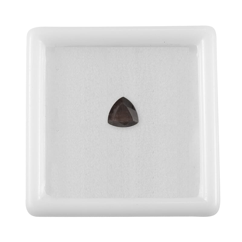 Silver Sapphire (Trl 5 mm) 0.45 ctw Loose Gemstone