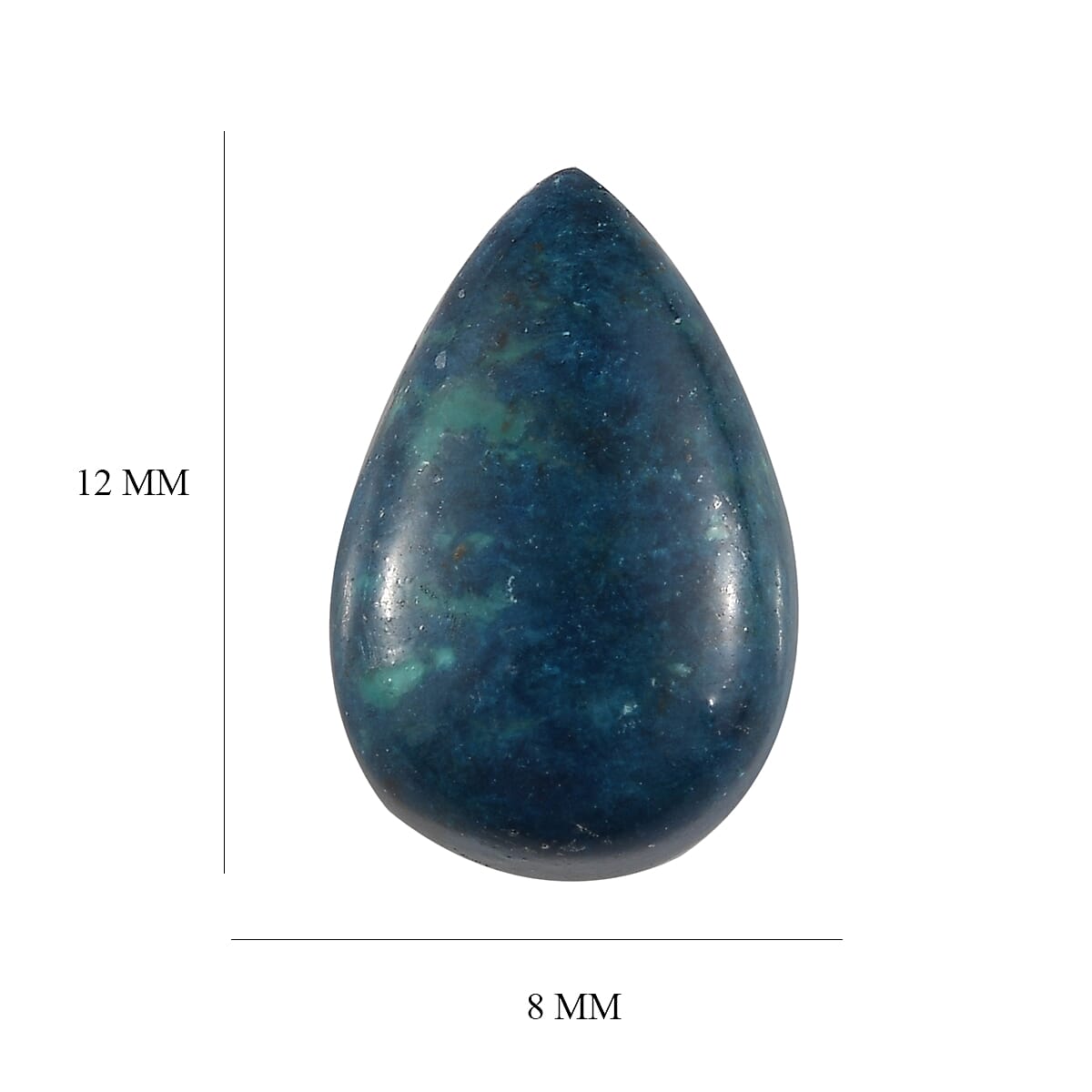 Table Mountain Shadowkite (Pear 12x8 mm) 2.30 ctw Loose Gemstone