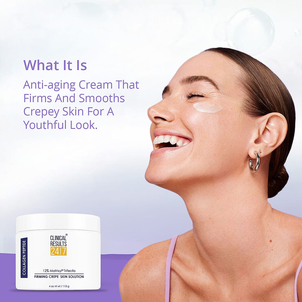 Clinical Results Matrixyl Trifecta Firming Crepe Skin Solution (4oz) image number 2