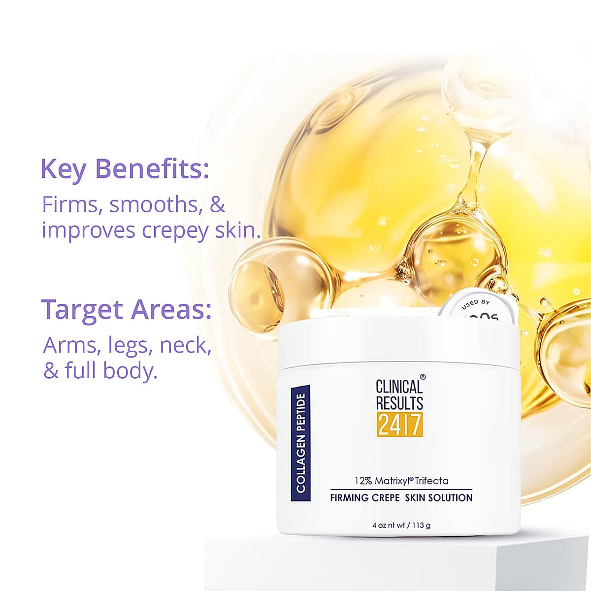 Clinical Results Matrixyl Trifecta Firming Crepe Skin Solution (4oz) image number 3