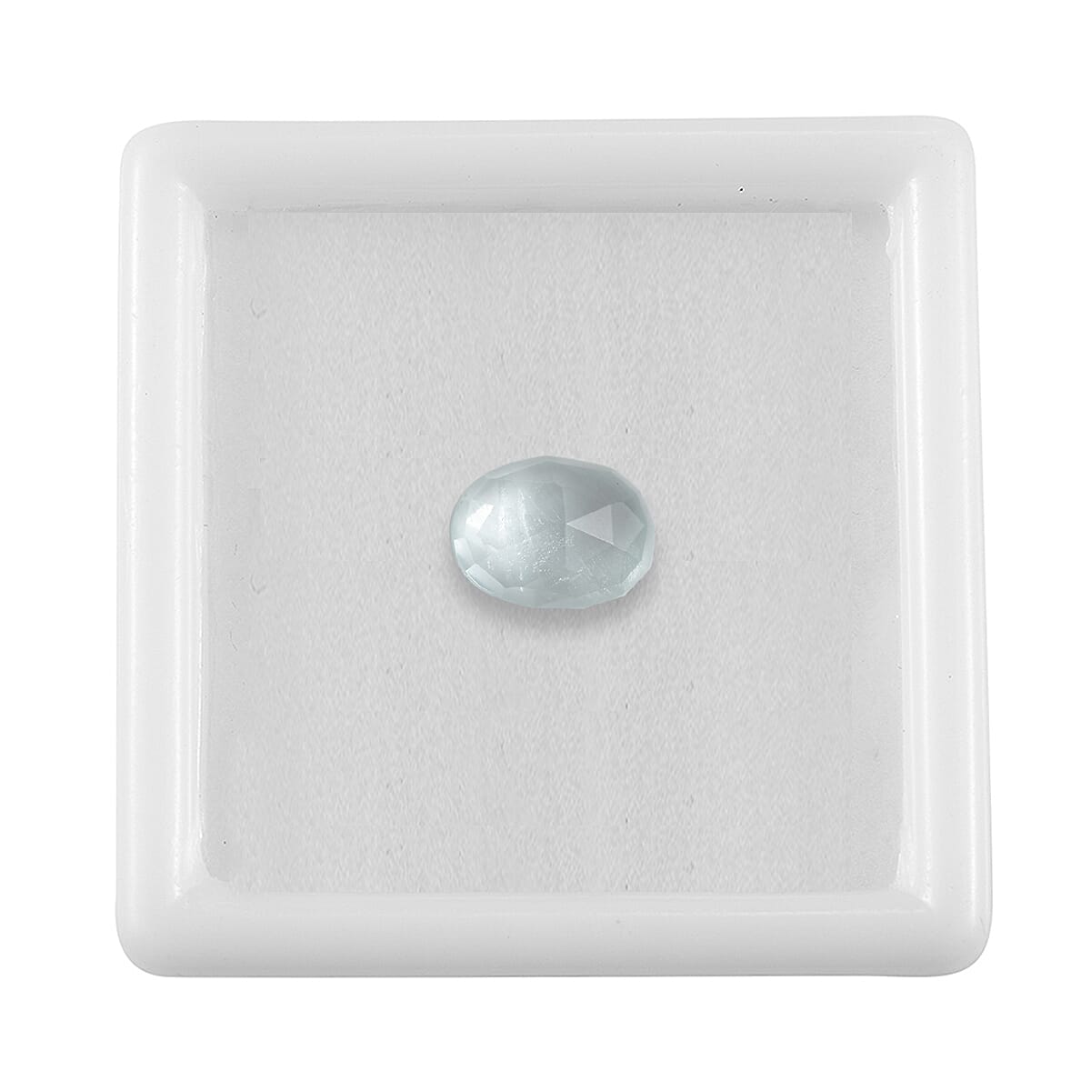 AA Milky Aquamarine (Ovl 8x6 mm) 1.10 ctw Loose Gemstone image number 2
