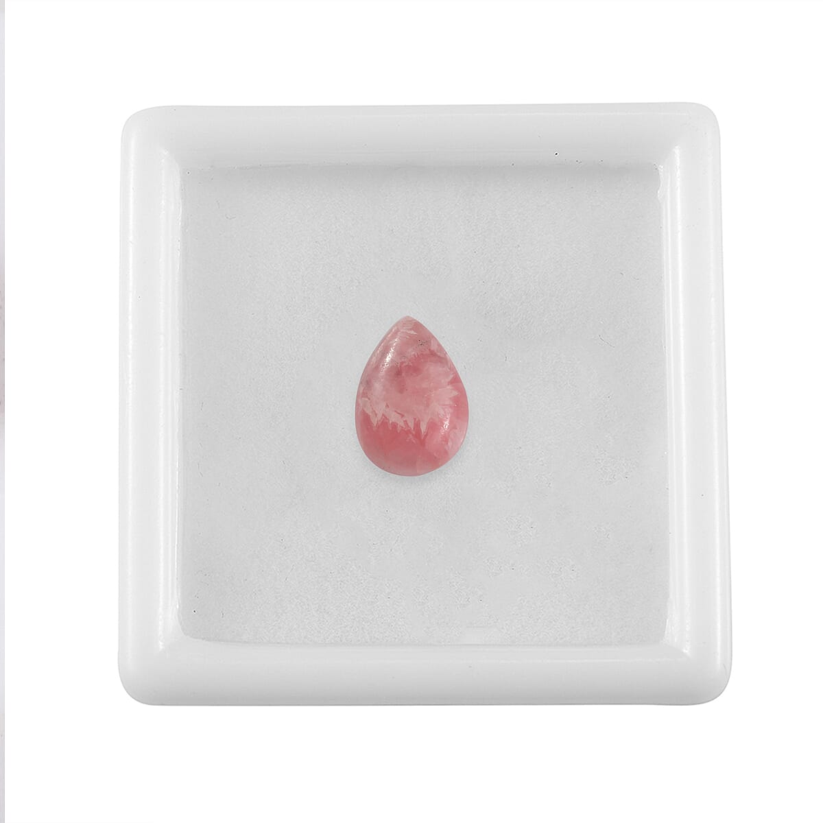 Rhodochrosite (Pear 10x7 mm) 1.98 ctw Loose Gemstone image number 2