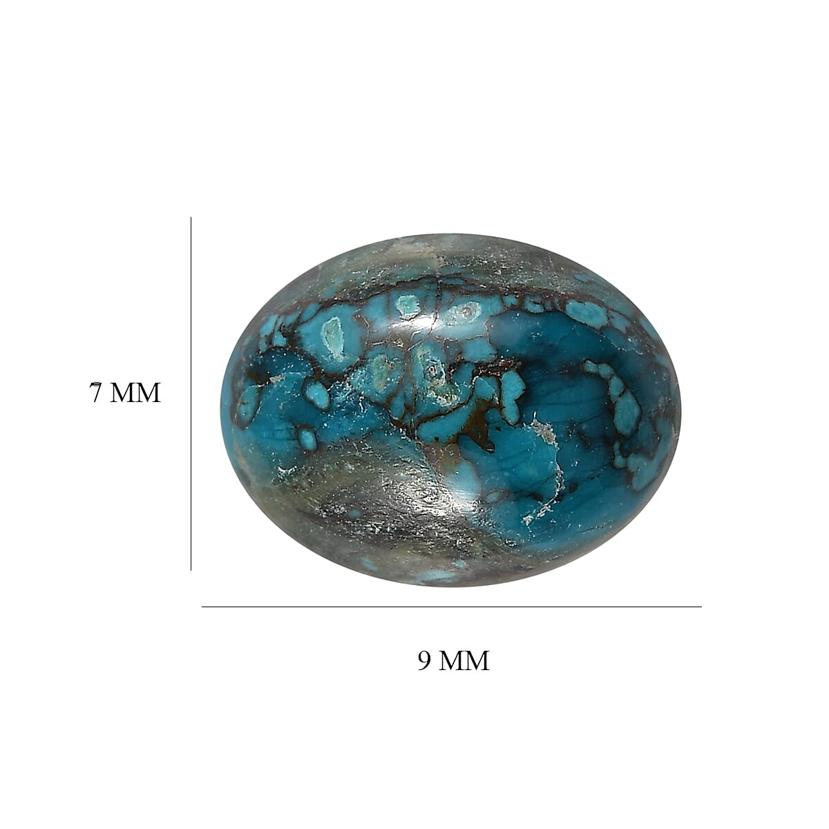 Table Mountain Shadowkite (Oval 9x7 mm) 1.46 ctw Loose Gemstone image number 3