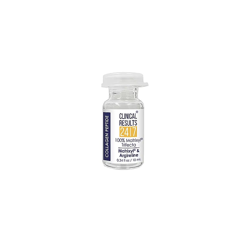 Clinical Results 24/7 Matrixyl 100% Trifecta Matrixyl & Argireline Micro Needling Ampoules Kit