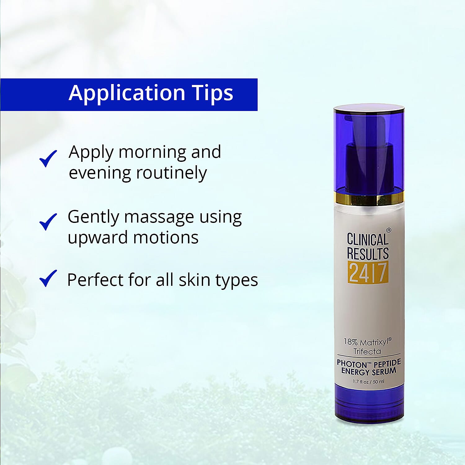 Clinical Results 24/7 Matrixyl Trifecta PHOTON™ Peptide Energy Serum (1.7oz)