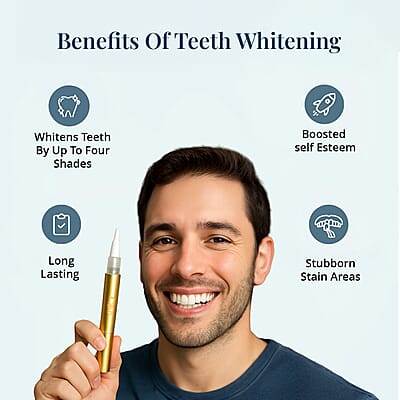LAB Expert Pap Pro Golden Teeth Whitening Pen DUO (2x .07oz) Mint