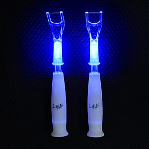 LAB Expert Pap Pro Floss Light with 6 Floss Attachments(World's First LED Flossing System)