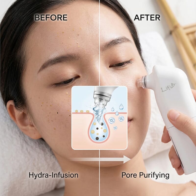 LAB Hydroderm 5 Tips Instant Anti-Ageing & Exfoliation Treatment Device (Lifetime Warranty)