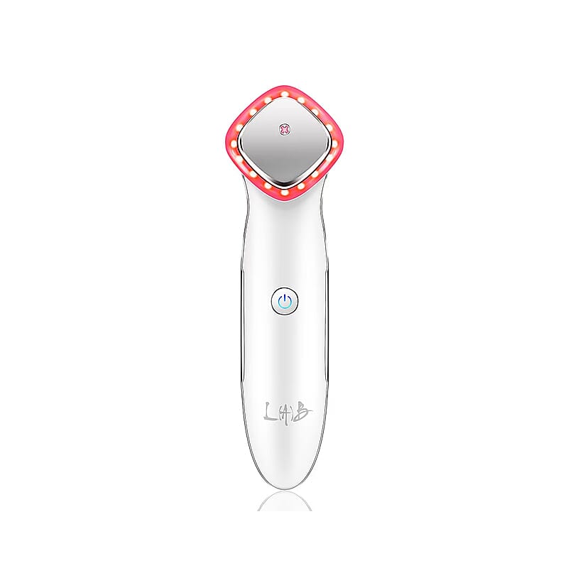 LAB Iontopheresis EMS, LED, Galvanic & Micro Current, Thermal Therapy Device with Conductive Cartridges (Lifetime Warranty)