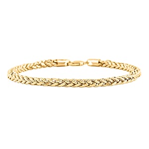 Palma Chain Bracelet in 10K Yellow Gold (8.00 In) 4.70 Grams