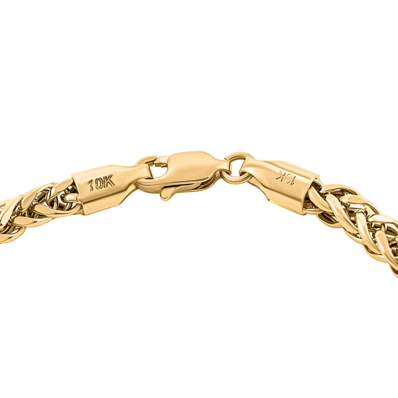 Palma Chain Bracelet in 10K Yellow Gold (8.00 In) 4.70 Grams