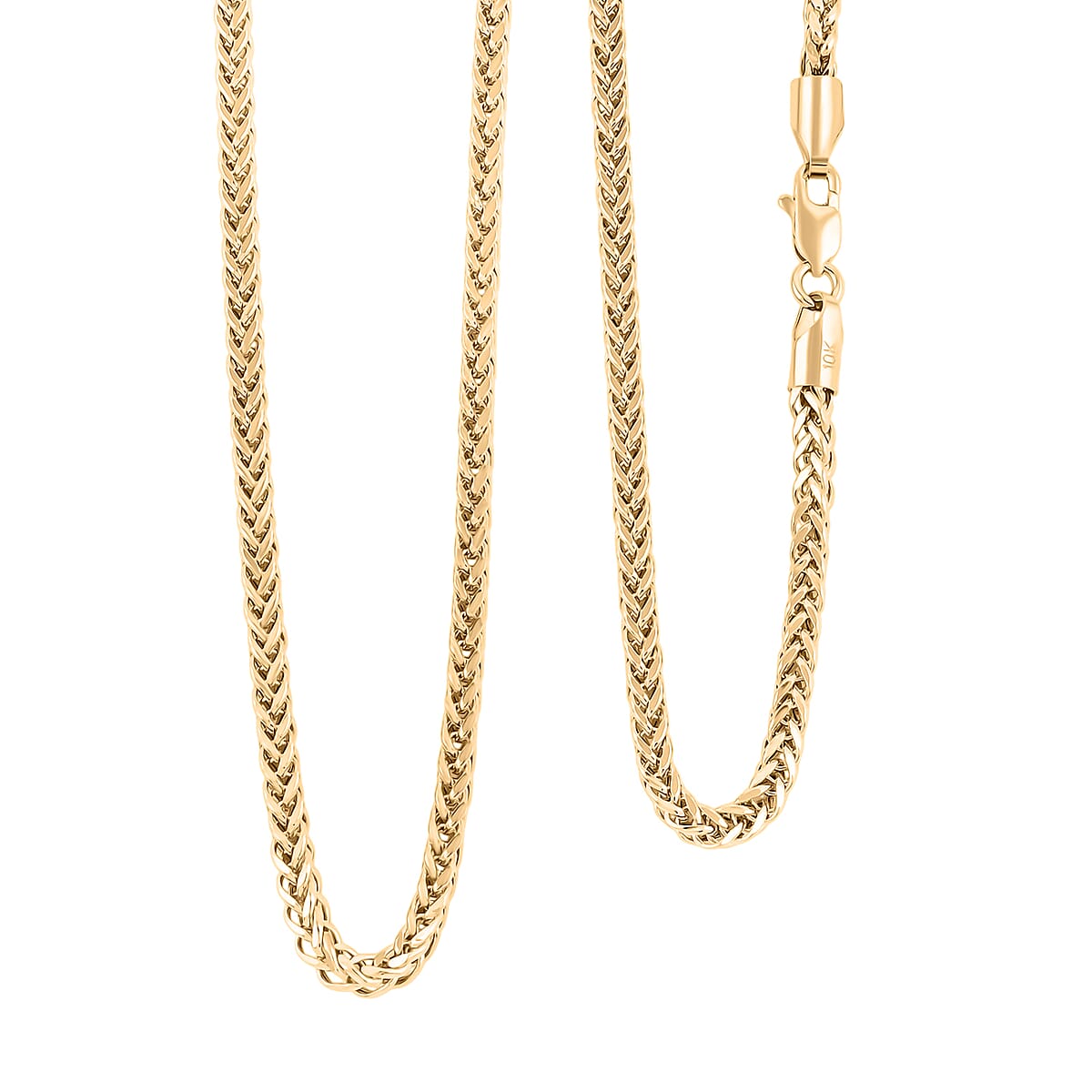10K Yellow Gold Palma Chain Necklace (22 Inches) (6.5 g) image number 0