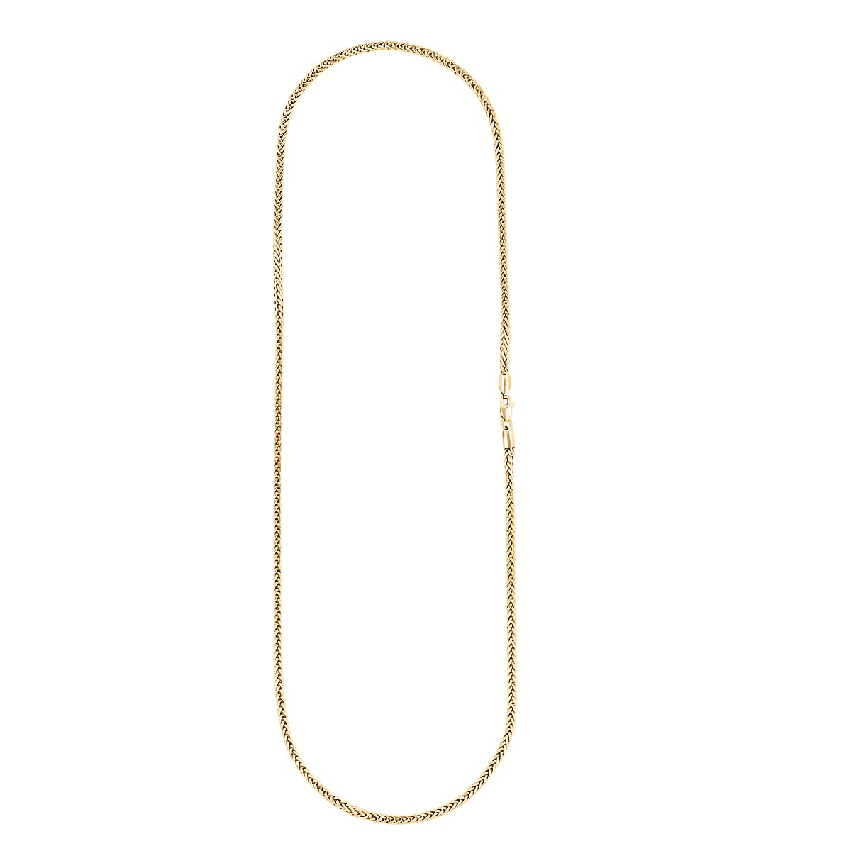 10K Yellow Gold Palma Chain Necklace (22 Inches) (6.5 g) image number 5