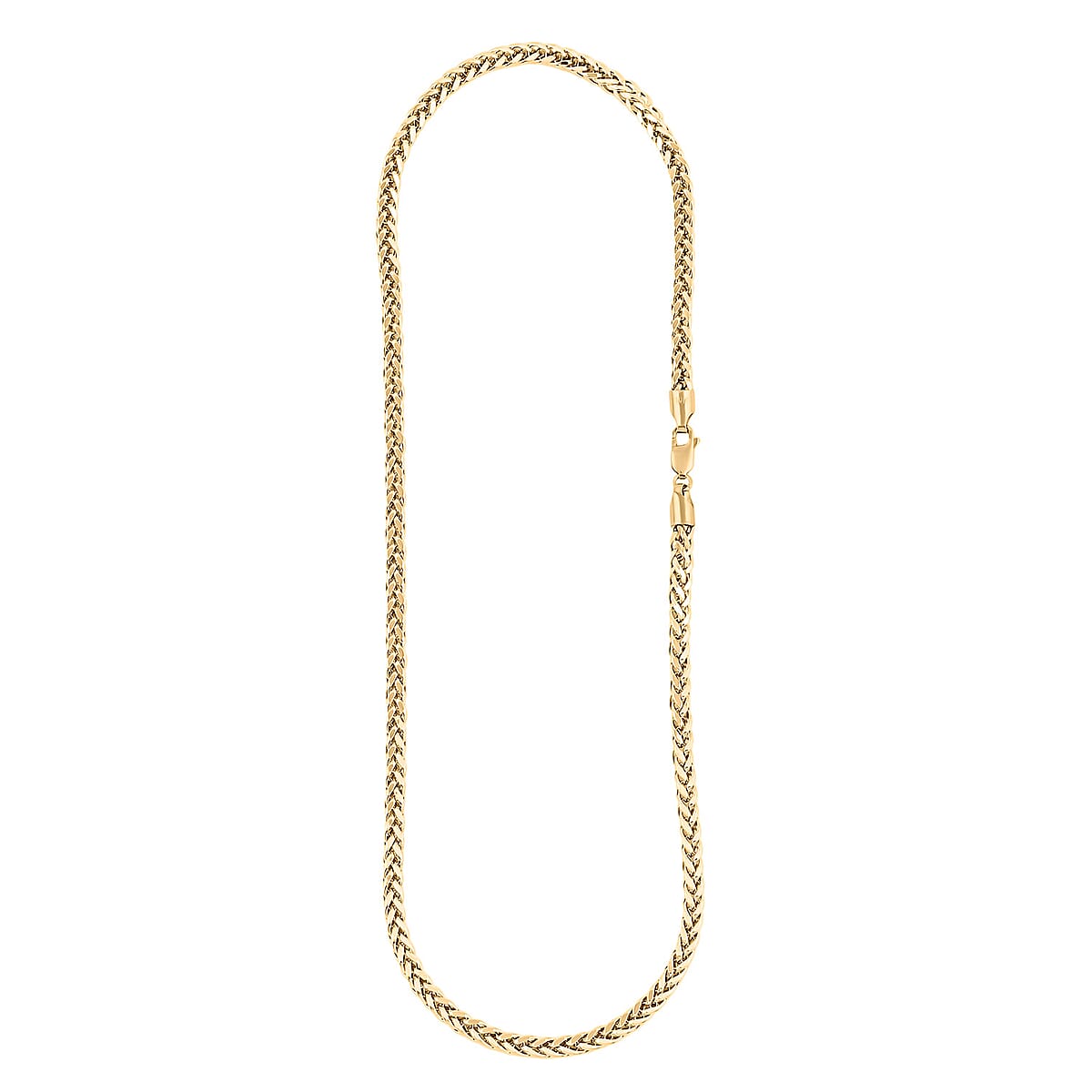 Palma Chain Necklace in 10K Yellow Gold 19.85 Grams 22 Inches image number 5