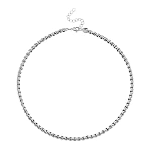 Fancy Link Chain Necklace in Stainless Steel 18-20 Inches