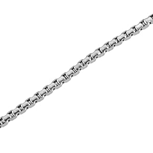Fancy Link Chain Necklace in Stainless Steel 18-20 Inches