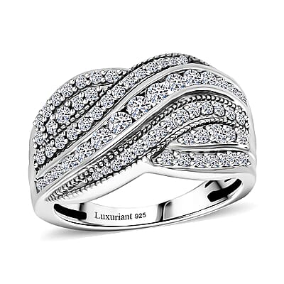 Rhodium Over Sterling Silver / 10 - Product card gallery slide 1 (10178204434745)