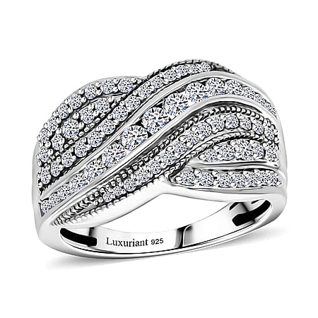 Rhodium Over Sterling Silver / 10 - Product card gallery slide 1 (10178204434745)