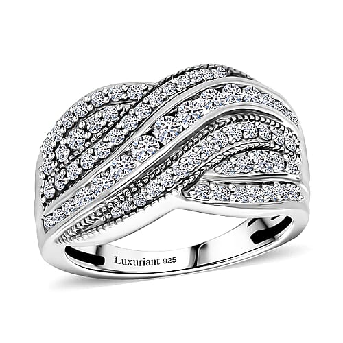 Rhodium Over Sterling Silver / 10 - Product card gallery slide 1 (9450087842047)