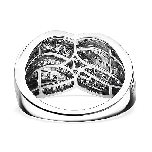 Rhodium Over Sterling Silver / 10 - Product card gallery slide 4 (9450087842047)