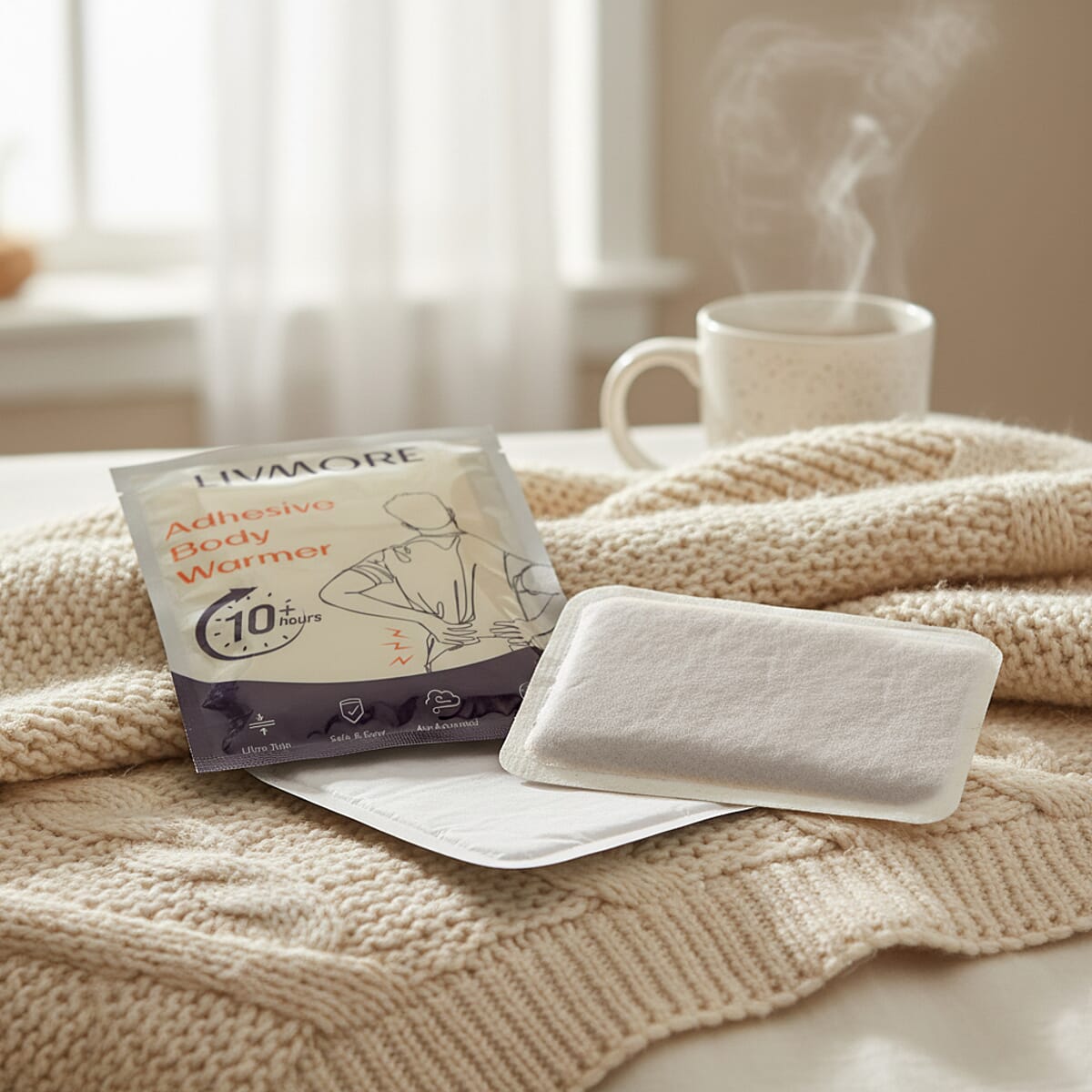 Livmore Set of 20 Wgite Body Warmers  image number 1