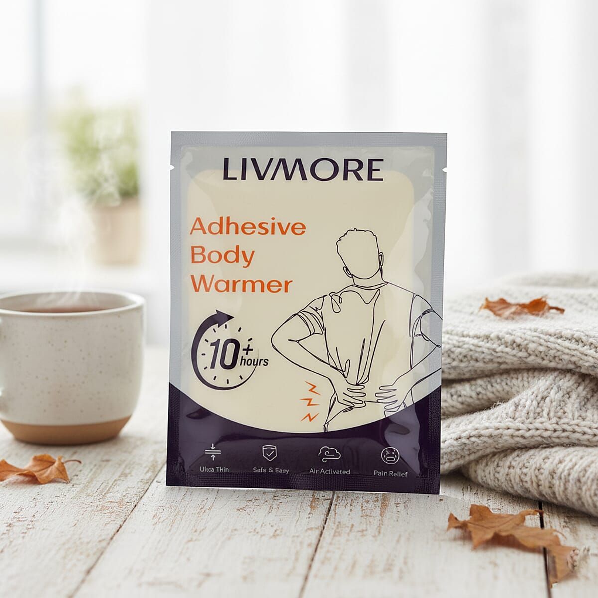 Livmore Set of 20 Wgite Body Warmers  image number 2