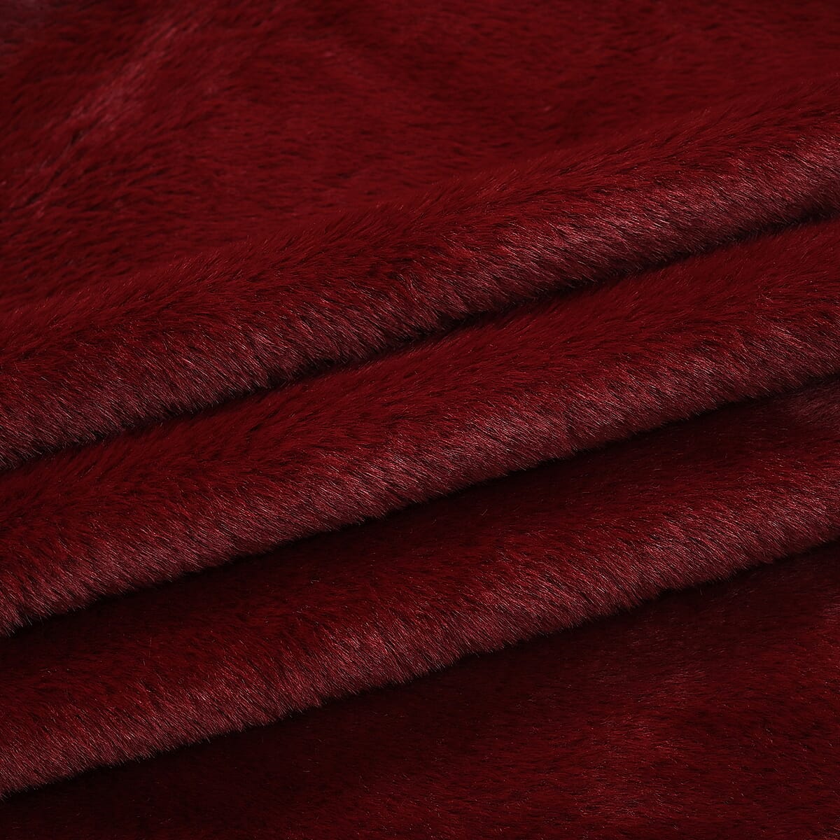 Tamsy Wine Poncho with Hoodie - One Size Fits Most image number 5