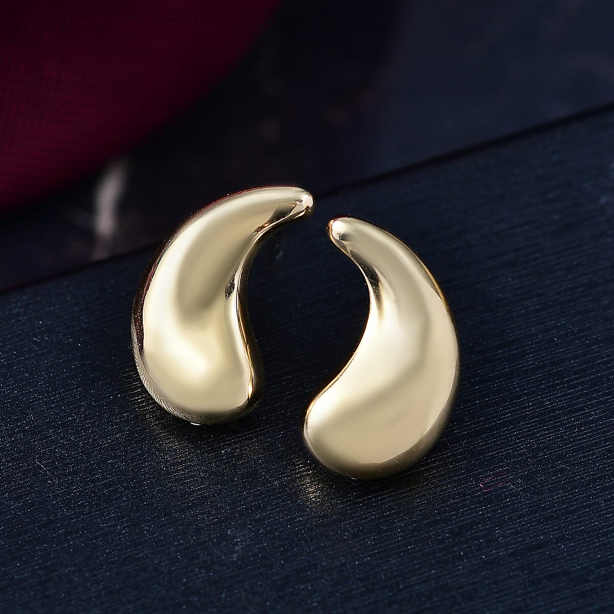 EverTrue Bronzella Collection Rain Drop Earrings in 18K YG Plated Bronze image number 1