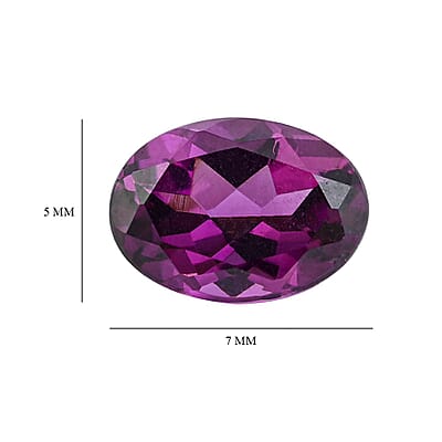 Gem Hunter AAAA Radiant Ember Garnet (Ovl 7x5 mm) 1.00 ctw