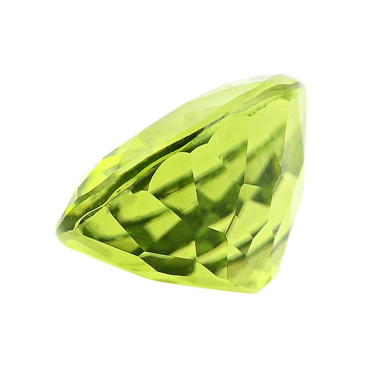 Buy AAAA Kashmir Peridot (Ovl 10x8 mm) 2.50 ctw at ShopLC.