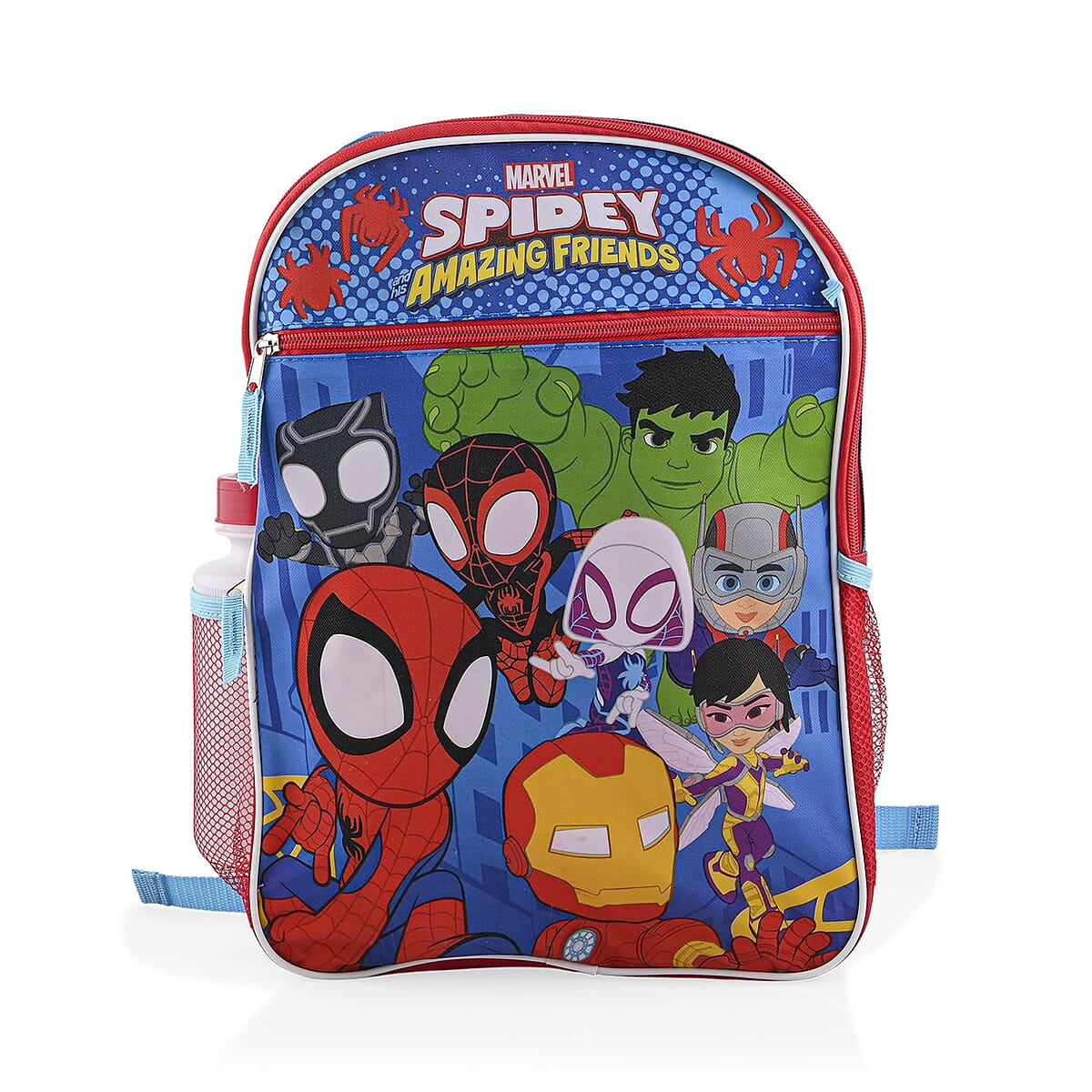 Back to School Deal Closeout 5pc 16 Disney Spidey Amazing Friends Backpack Set image number 1