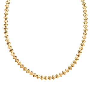 EverTrue Bronzella Collection Arrow of Amour Necklace in 18K YG Plated Bronze 18 Inches