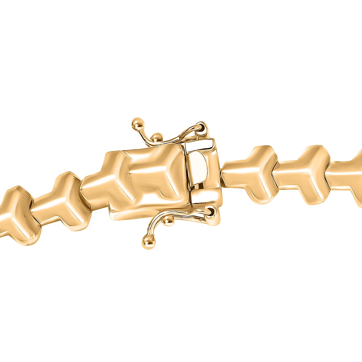 EverTrue Bronzella Collection Arrow of Amour Necklace in 18K YG Plated Bronze 18 Inches image number 4